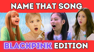 ULTIMATE TRIVIA | Name That Song 2 - BLACKPINK EDITION 🖤🩷 | Are you a true BLINK | KPOP Quiz 2025