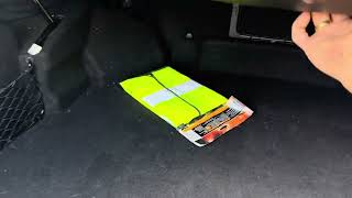 How to use the boot separator for convertible roof on most Mercedes Benz