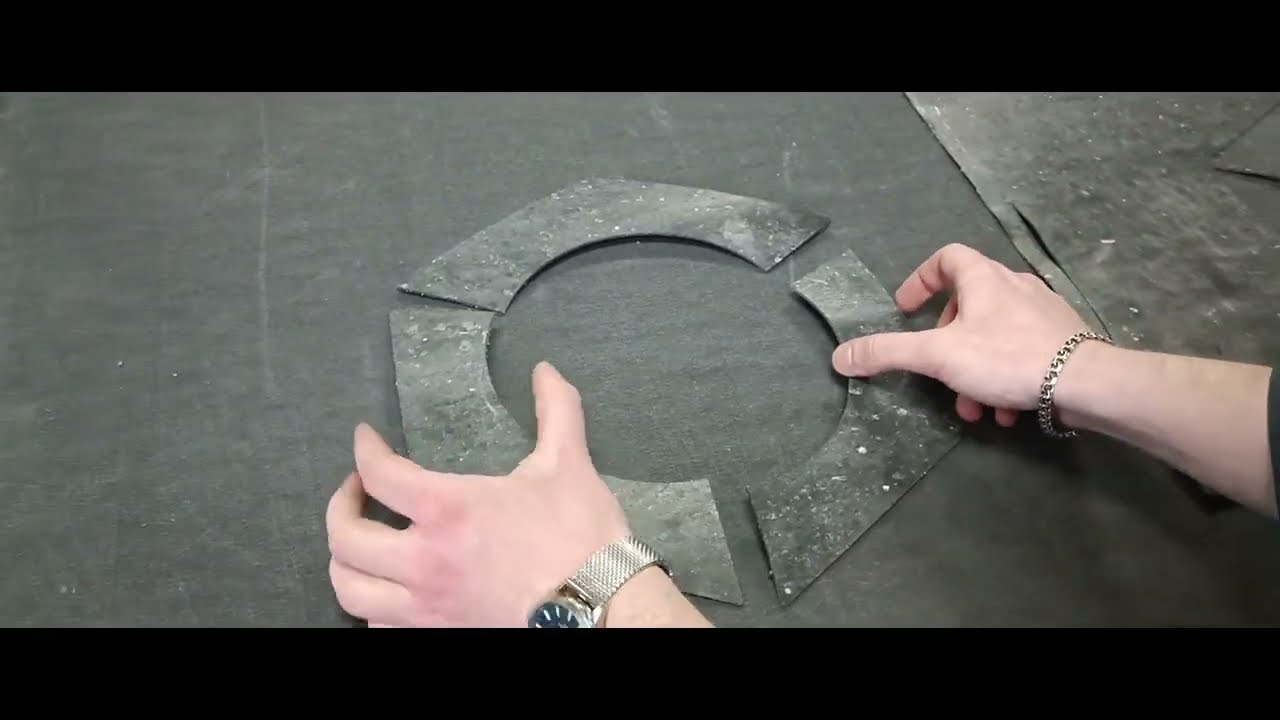 Планшетный режущий плоттер ProfiCut. Резка армированной резины