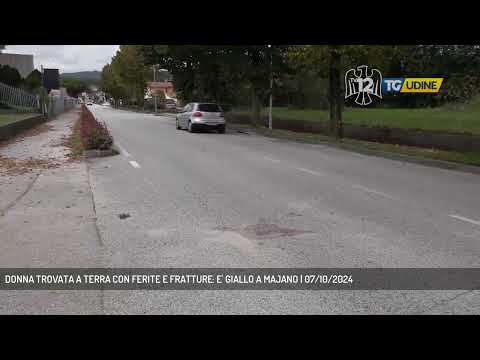 DONNA TROVATA A TERRA CON FERITE E FRATTURE: E' GIALLO A MAJANO | 07/10/2024