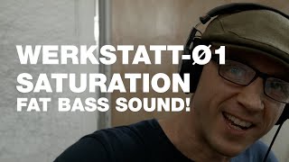 Unlocking the Gate on the Moog Werkstatt 01 for Saturated Bass Sounds