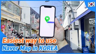 How to use Naver Map (Best map app in Korea) | Guide, tips, English settings | Korea Travel Tips screenshot 1