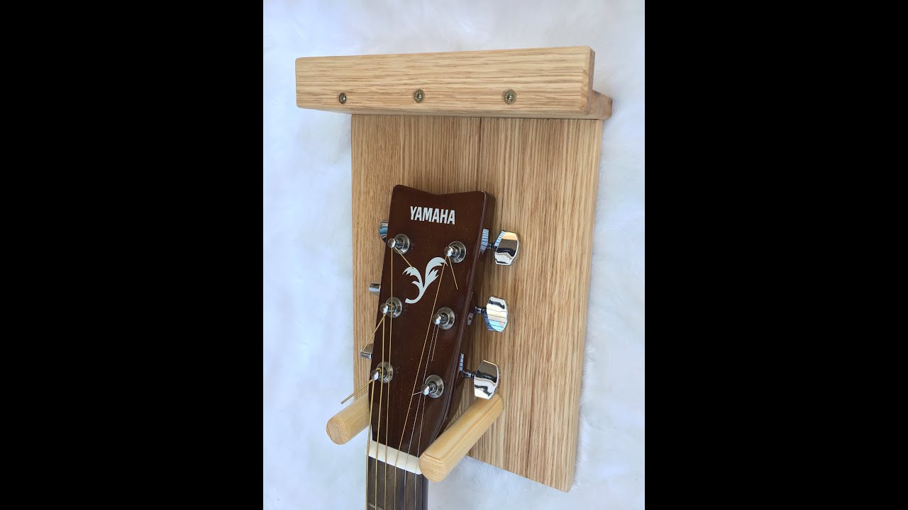 Support mural pour guitare - Support mural pour guitare en bois