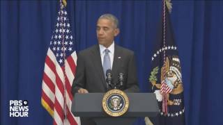 President Obama on NYC and NJ bombings, Minnesota attack