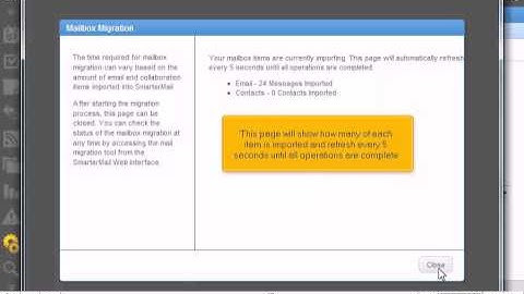How to import your inbox to SmarterMail from another webmail service