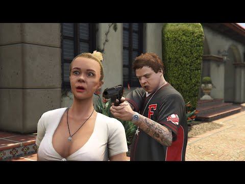 GTA V Jimmy kills his Sister Tracey