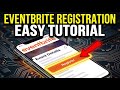 How to Register for Eventbrite - Easy Tutorial