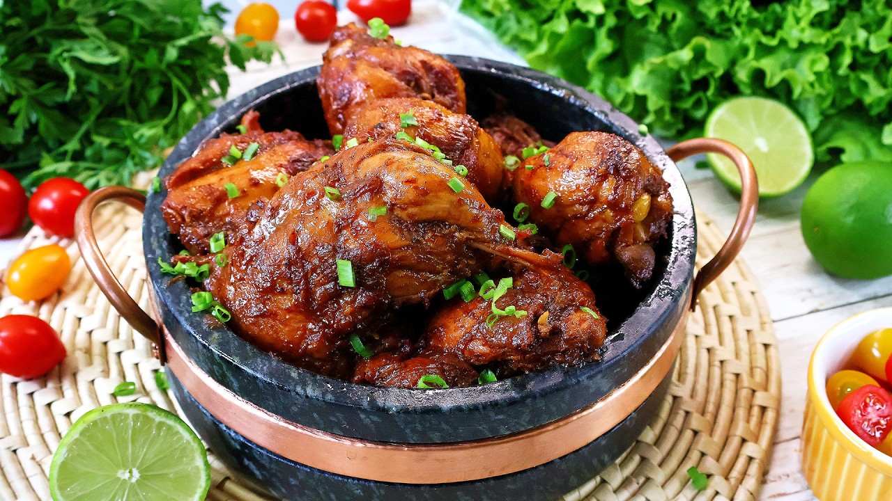 COMO FAZER O FAMOSO FRANGO MINEIRO COM CEBOLA QUEIMADA