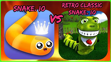 Snake. Io Vs Retro Classic Snake Io - Game Comparison!