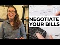 How to Negotiate Your Monthly Bills Down to Lower Payments