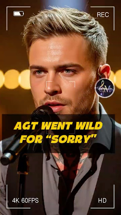 Sorry Seems To Be The Hardest Word AGT Cry In Silence #englishsongs #AILingoMelody #agt #lyricsvideo