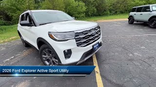 2026 Ford Explorer Active Sport Utility Monroe  Evansville  Verona  Belleville  Freeport