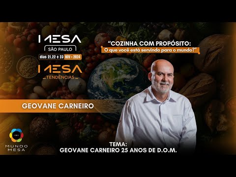 MESA Tendências 2024 - Chef Geovane Carneiro