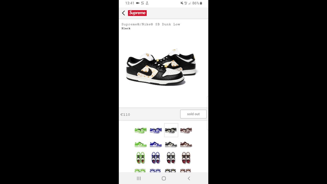 SUPREME APPLICATION MOBILE TUTO.📲🇫🇷👟😏👍🔴 YouTube