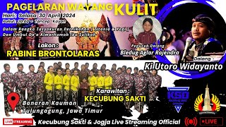 Live Wayang Ki Utoro Widayanto Lakon Rabine Brontolaras Karawitan Kecubung Sakti