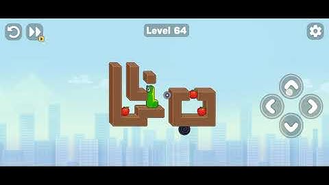 Snake Puzzle Slither to Eat Level 64 | snake puzzle level 64