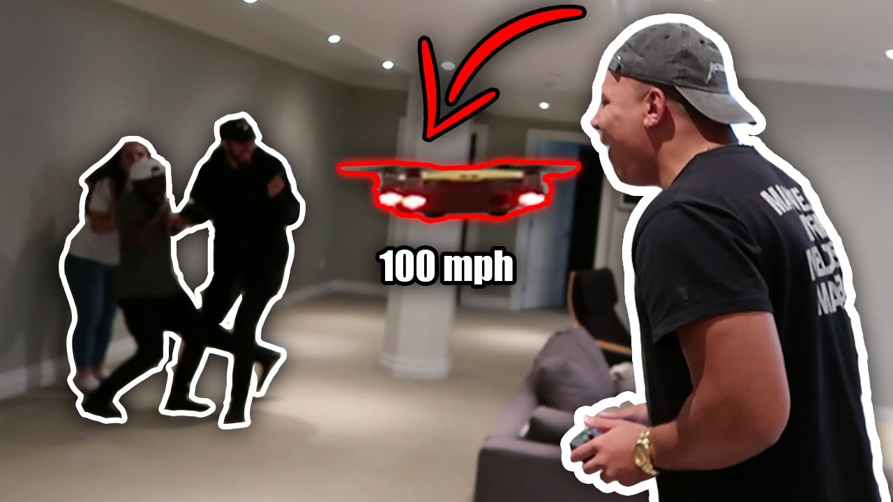 try not to laugh challenges INSANE DRONE SCARE PRANK!! *FREAKOUTS*