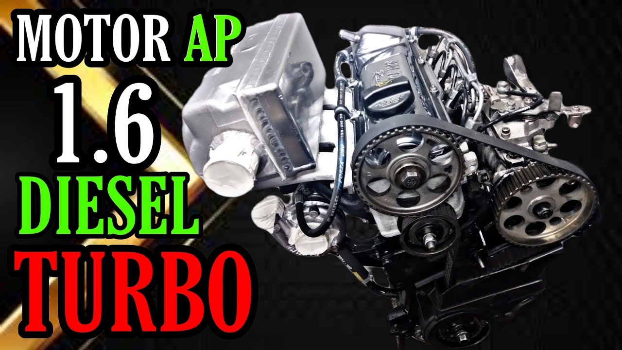MOTOR AP 1.6 DIESEL TURBO!! - YouTube