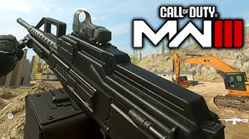 PKP Pecheneg (Pulemyot 762) in Modern Warfare 3 OPEN BETA Gameplay