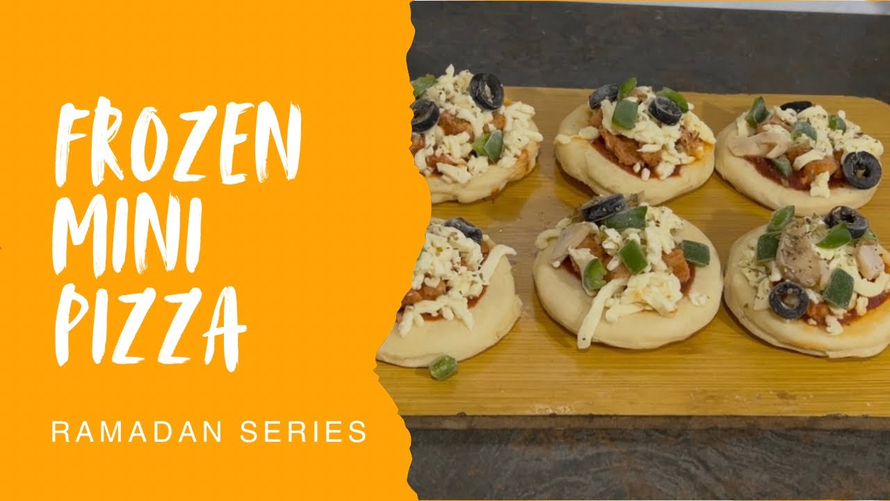 Mini Frozen Pizza Recipe | Easy Iftar Snack | Ramadan Special