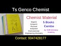 Ts Genco Chemist Material | Ts Genco Books | #Tsgenco #Chemist