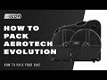 How to pack scicon sports aerotech evolution  bike travel case  tsa