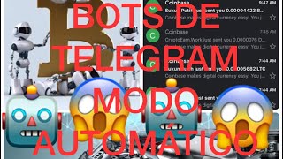 Telegram Click Bots 🤖 En Automático con Tampermonkey   Web Script