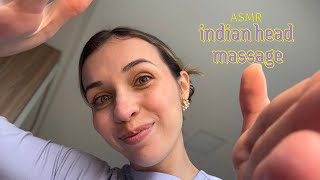 ASMR ✨💆🏽‍♀️ indian head massage ROLEPLAY | (went wrong)