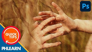 Create a Crumpled Paper Effect in Photoshop | Quick Tips