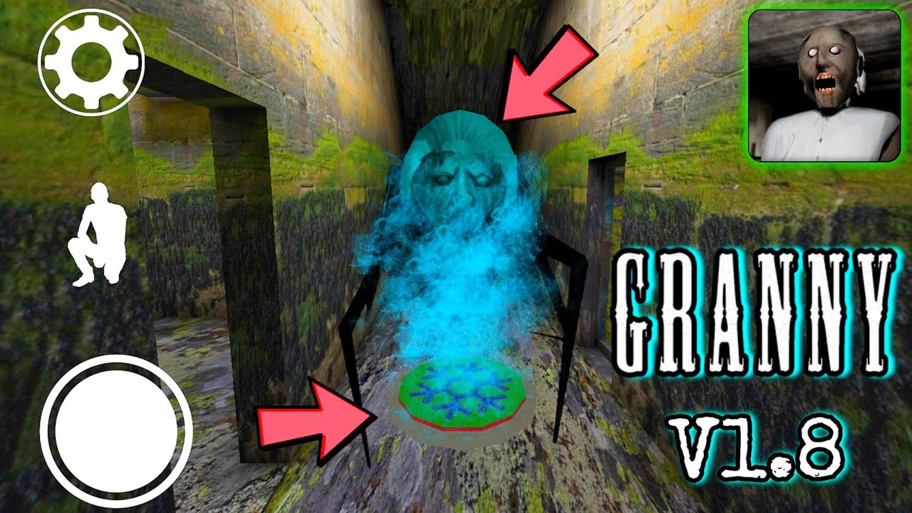 Trying To Freeze Spider Angelene With The Freeze Trap In Granny Version 1.8 YouTube