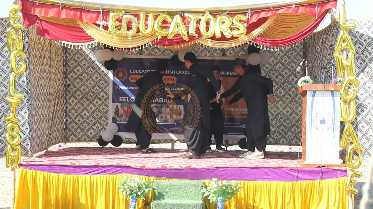 Balochi Dochápi | Male Students | Balochi Saaz | Balochi Music | Balochi Nách | Cháp | EELCNasirabad