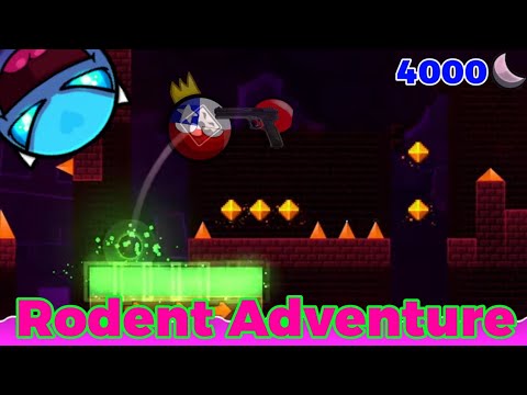 [4000🌙] "RODENT ADVENTURE" 100% (Easy Demon Plat) | Chileno Ball CB