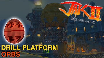 All the Orbs in the Drill Platform - Jak II Orb Guide