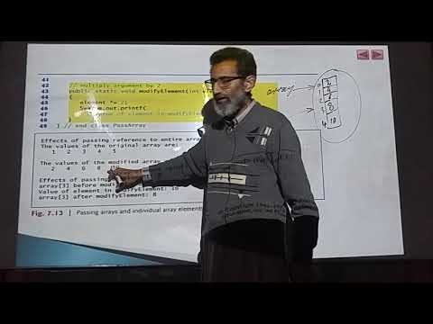Passing Arrays To