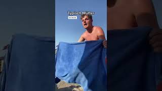 Typisch Mütter Am Strand