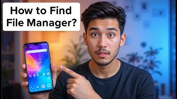 How to Find File Manager on XIAOMI REDMI NOTE 13