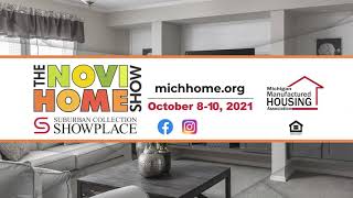 MMHA Home Showcase at the Novi Home Show, October 8-10, 2021