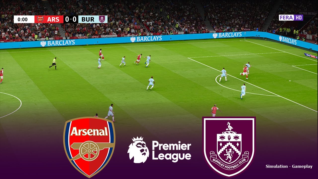 ARSENAL vs BURNLEY Live | Premier League 2026 | 18 May 2026 | Simulation PES 2021 Gameplay