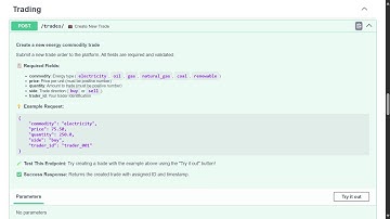 Fast API Trading Platform - REST API Demo