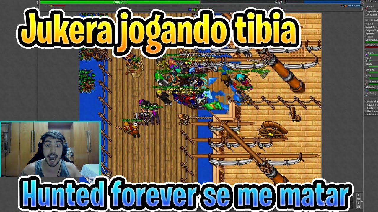 Jukes jogando tibia