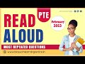 PTE Speaking Read Aloud Exam Repeated Prediction ► ►January 2023 ll  Blossom Learning Centre
