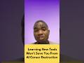 Learning New Tools Won’t Save You From AI Career Destruction #aiautomation