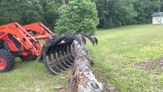 #59 Kubota MX6000, Grapple, M18 Pole Saw, 80 Volt Chain Saw