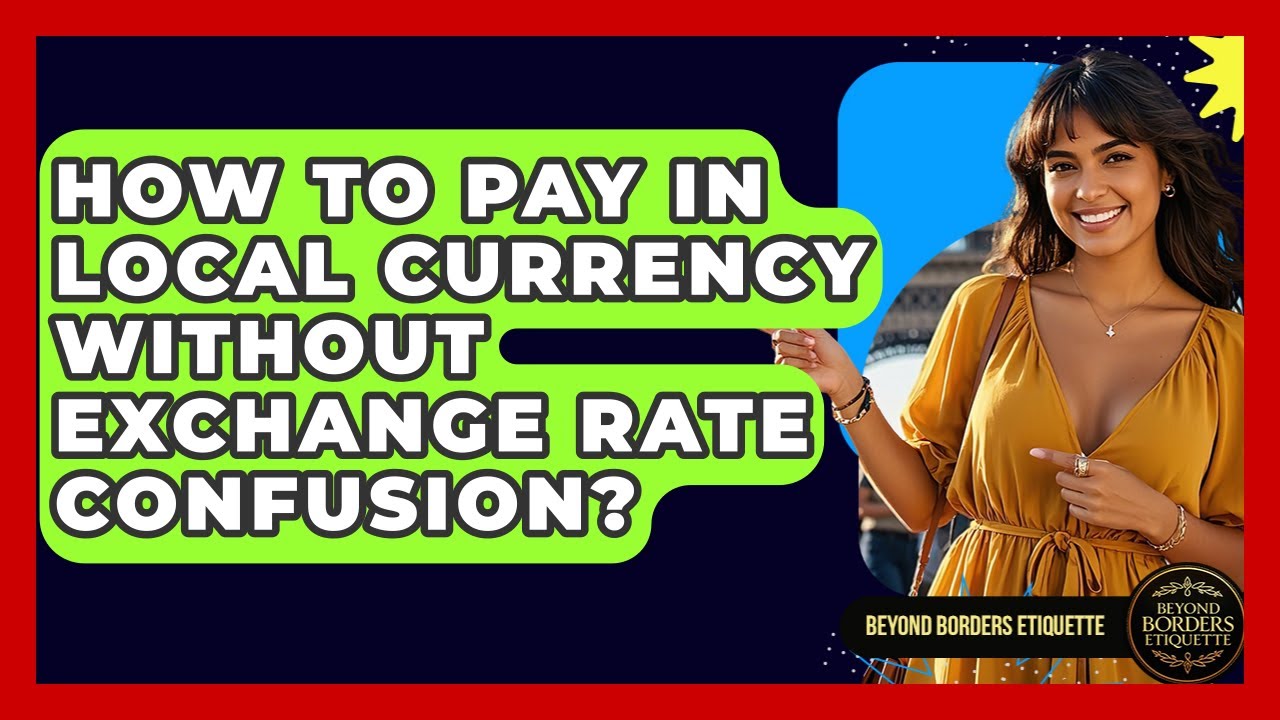 How To Pay In Local Currency Without Exchange Rate Confusion? - Beyond Borders Etiquette