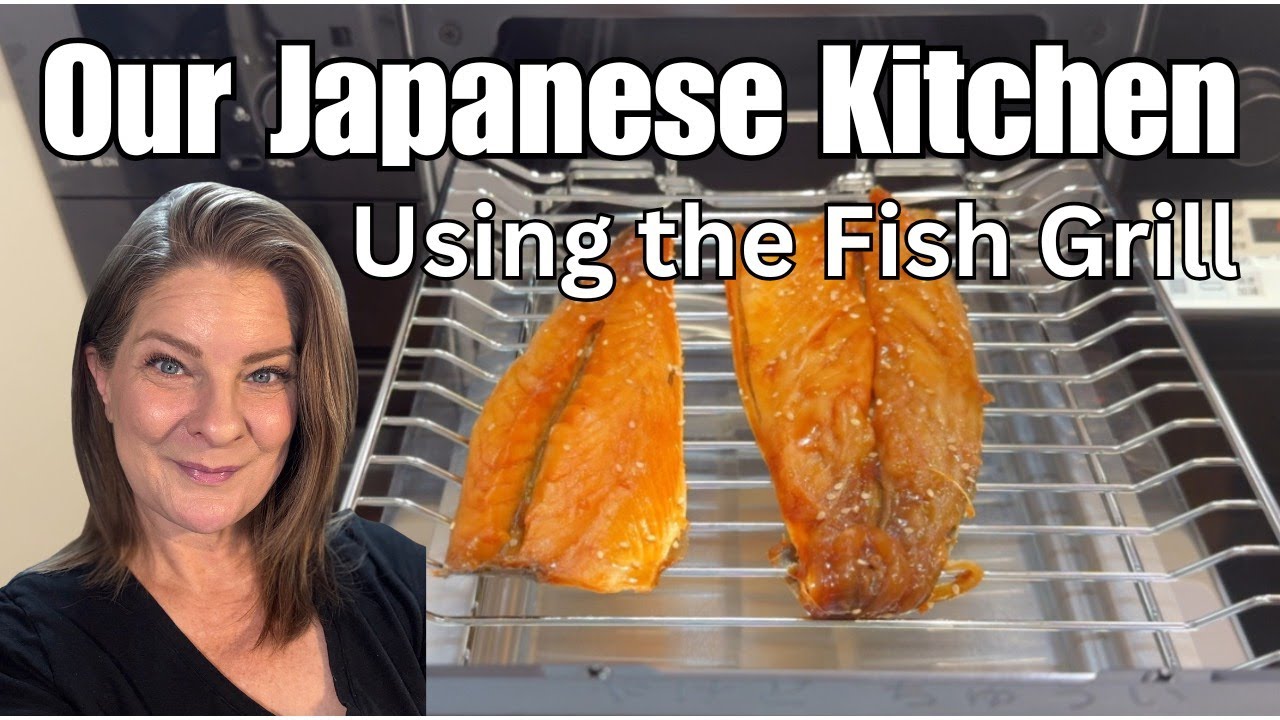 Trying My Japanese Fish Grill for the First Time! | Grilled