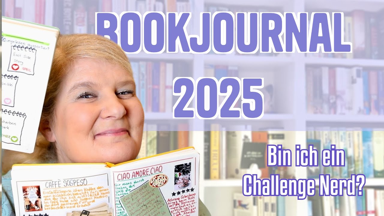 Noch mehr Challenges und Tracking Listen- Ein Blick in mein Bookjournal 2025