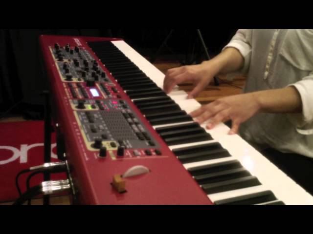 音色デモ】Nord Stage2 HA88 - YouTube