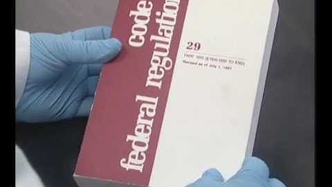 PREMIER OSHA Formaldehyde Standard DEMO.wmv