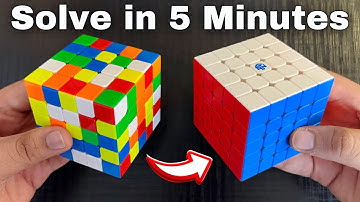 How to Solve 5x5 Rubik’s Cube [Easiest Method 2024]