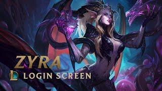 Dragon Sorceress Zyra | Login Screen - League of Legends